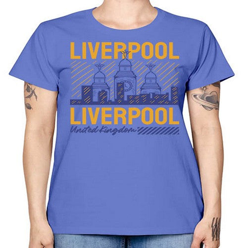 Liverpool 1152# - cities -  Missy T-Shirt