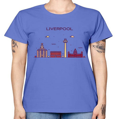 Liverpool 1153# - cities -  Missy T-Shirt
