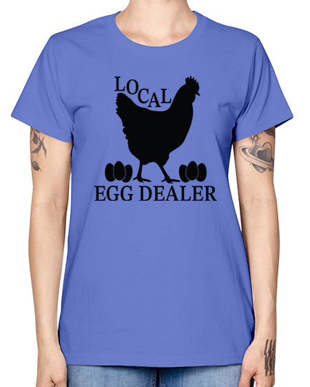 Local Egg Dealer - chicken -  Missy T-Shirt