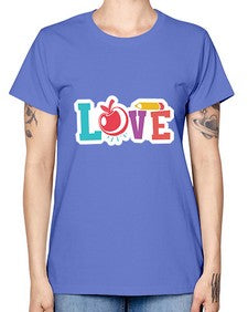 Love 1068# - teacher -  Missy T-Shirt