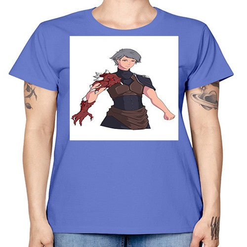 Man has parasite on hand 14# - anime -  Missy T-Shirt