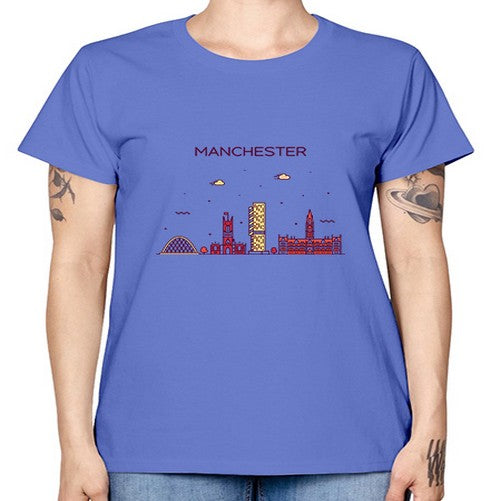 Manchester 1229# - cities -  Missy T-Shirt