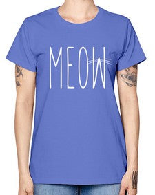 Meoww - cats -  Missy T-Shirt