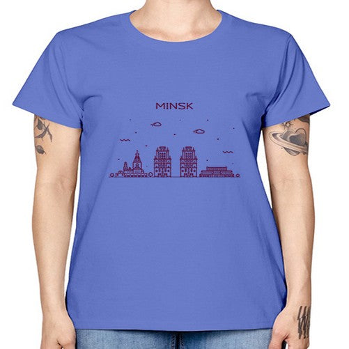 Minsk 1315# - cities -  Missy T-Shirt