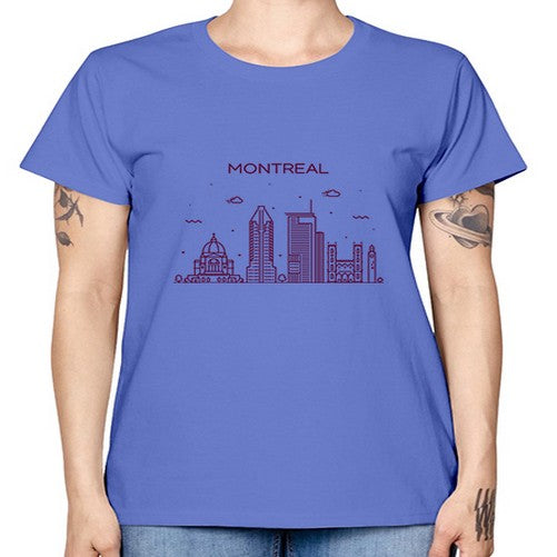 Montreal 1346# - cities -  Missy T-Shirt