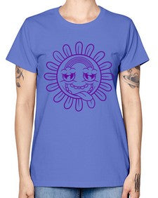 Moody sunflower 184# - cartoon general -  Missy T-Shirt