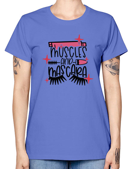 Muscles And Mascara Style 36# - beauty - fashion -  Missy T-Shirt