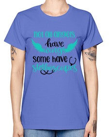 Not All Angels Have Style Style 1134# - nurse -  Missy T-Shirt