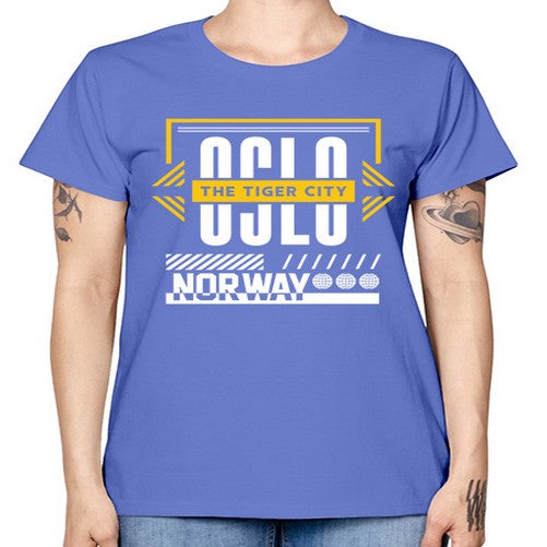 Oslo 1553# - cities -  Missy T-Shirt