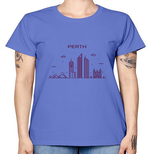 Perth 1595# - cities -  Missy T-Shirt