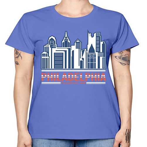 Philadelphia 1604# - cities -  Missy T-Shirt