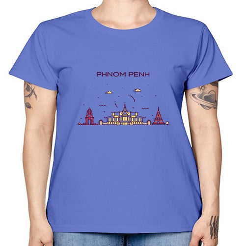 PhnomPenh 1610# - cities -  Missy T-Shirt