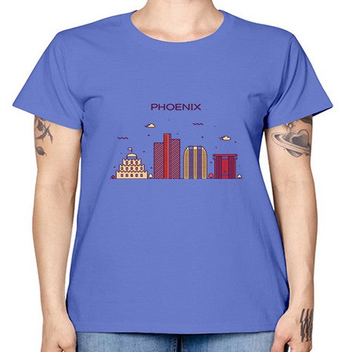 Phoenix 1614# - cities -  Missy T-Shirt