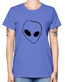 Pocket Alien 22# - ufo -  Missy T-Shirt