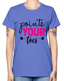 Pointe your toes 176# - ballet -  Missy T-Shirt