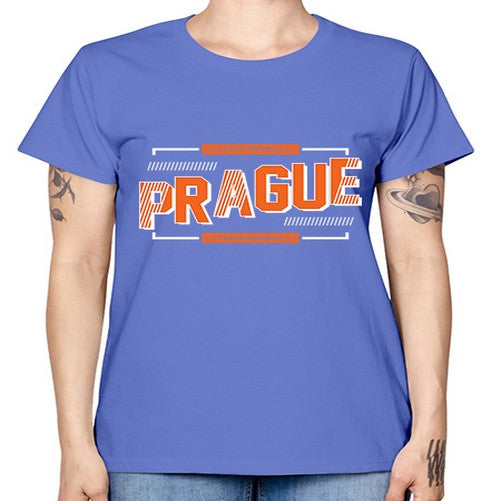 Prague 1688# - cities -  Missy T-Shirt