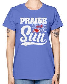 Praise the sun 40# - video games -  Missy T-Shirt