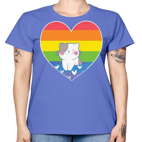 Pride Cat LGBT Kawaii Cats Anime 276# - anime -  Missy T-Shirt