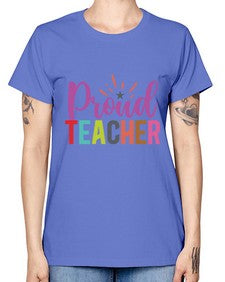 Proud Teacher 1343# - teacher -  Missy T-Shirt