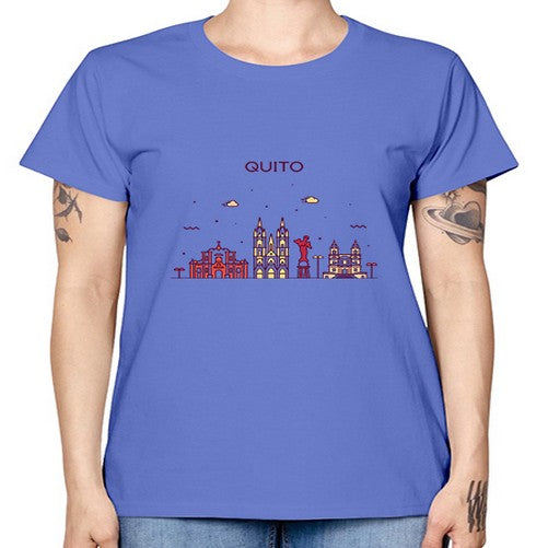 Quito 1703# - cities -  Missy T-Shirt