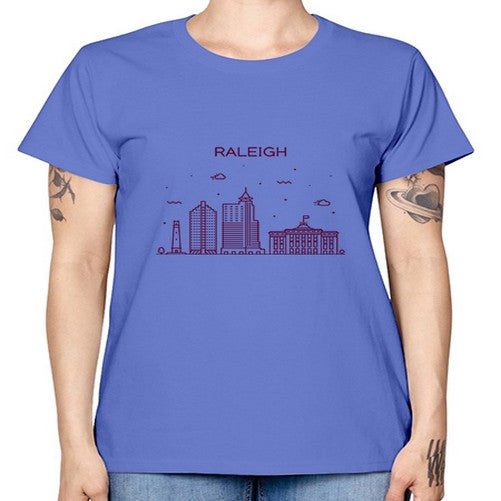 Raleigh 1708# - cities -  Missy T-Shirt