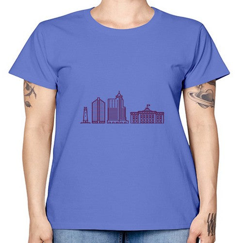 Raleigh 1709# - cities -  Missy T-Shirt