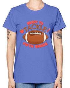 Ready to tackle fifth Grade 741# - fifth grade -  Missy T-Shirt