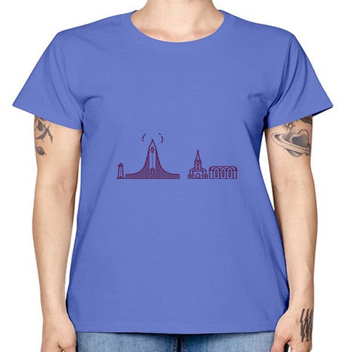 Reykjavik 1717# - cities -  Missy T-Shirt