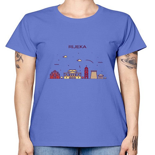 Rijeka 1732# - cities -  Missy T-Shirt