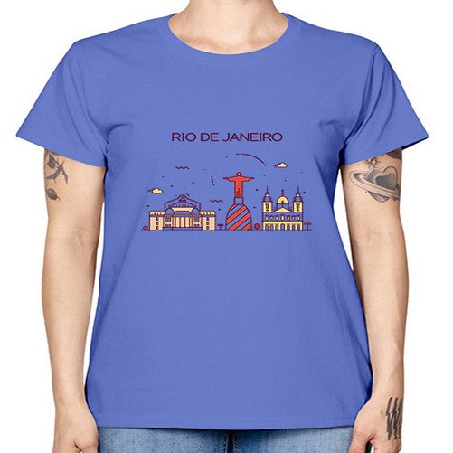RioDeJaneiro 1737# - cities -  Missy T-Shirt