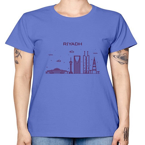 Riyadh 1739# - cities -  Missy T-Shirt