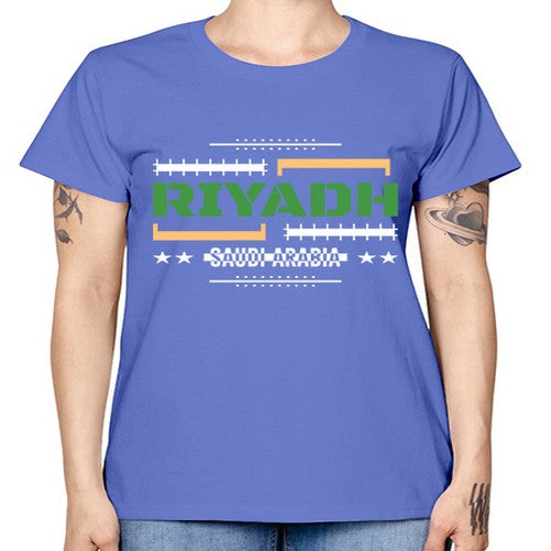 Riyadh 1741# - cities -  Missy T-Shirt