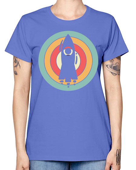 Rocket Scientist 150# - general science -  Missy T-Shirt
