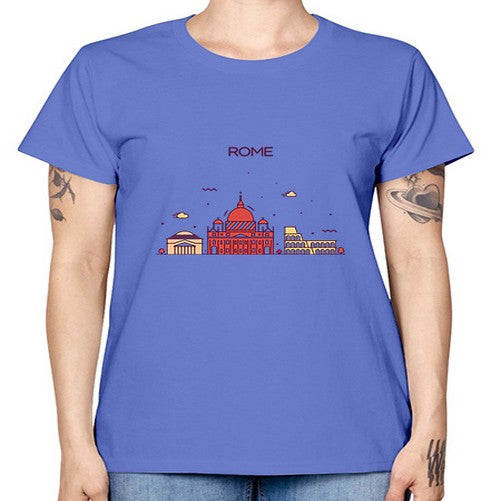 Rome 1750# - cities -  Missy T-Shirt