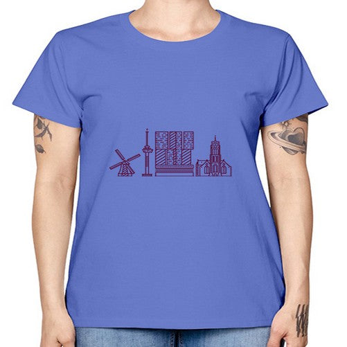 Rotterdam 1753# - cities -  Missy T-Shirt