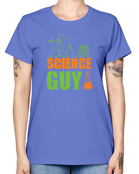 Science Guy 112# - general science -  Missy T-Shirt