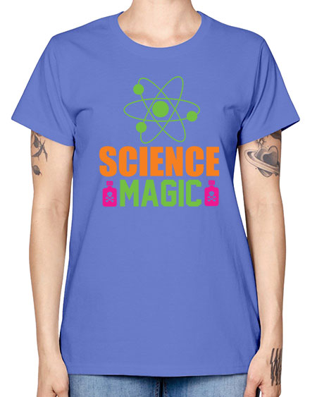 Science Magic 68# - general science -  Missy T-Shirt