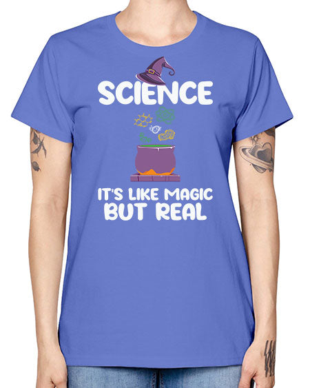 ScienceItsLikeMagicButScientistSkinite Scientist Skinite 48# - general science -  Missy T-Shirt