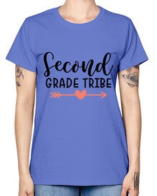 Second Grade Tribe 837# - second grade -  Missy T-Shirt