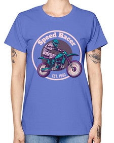 Speed racer 63# - motorcycle -  Missy T-Shirt