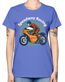 Speedway racing 64# - motorcycle -  Missy T-Shirt