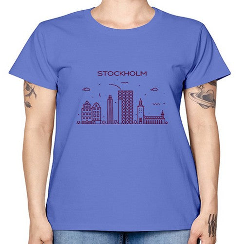 Stockholm 1891# - cities -  Missy T-Shirt