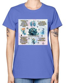 Straight Aquarius 468# - aquarius -  Missy T-Shirt
