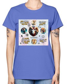 Straight Aries 469# - aries -  Missy T-Shirt
