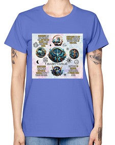 Straight Saggitarius 476# - sagittarius -  Missy T-Shirt