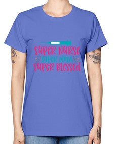 Super Nurse Super Mom Style 1433# - nurse -  Missy T-Shirt