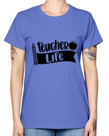 Teacher Life Style 1455# - teacher -  Missy T-Shirt