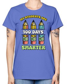 Teacher My Students Are one hundred 922# - one hundred days -  Missy T-Shirt