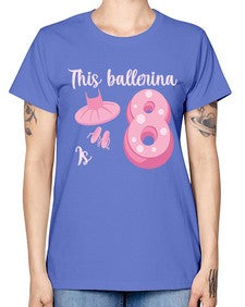 Th birthday ballet dancer ballerina 46# - ballet -  Missy T-Shirt