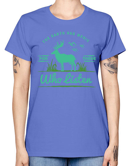 The Earth Has Music 15# - nature -  Missy T-Shirt
